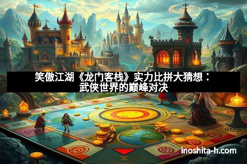 笑傲江湖《龙门客栈》实力比拼大猜想：武侠世界的巅峰对决